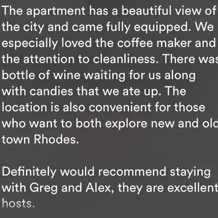 Apartman Azure Sea Views Min Walk To Old Town Rhodes